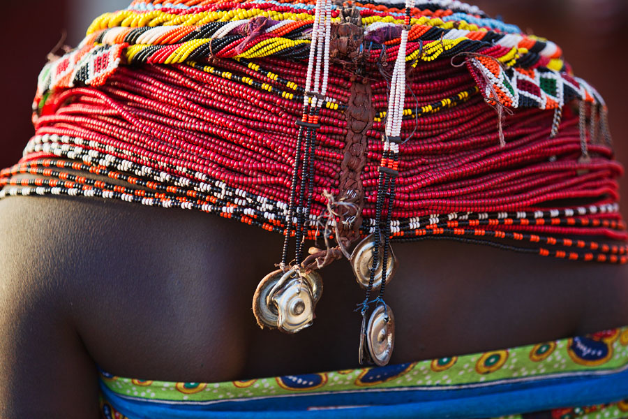 72a. Rendile Embroidery   Kenya